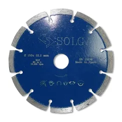 Диск алмазный Solga Diamant Professional 150х22,23 мм железобетон 13703150