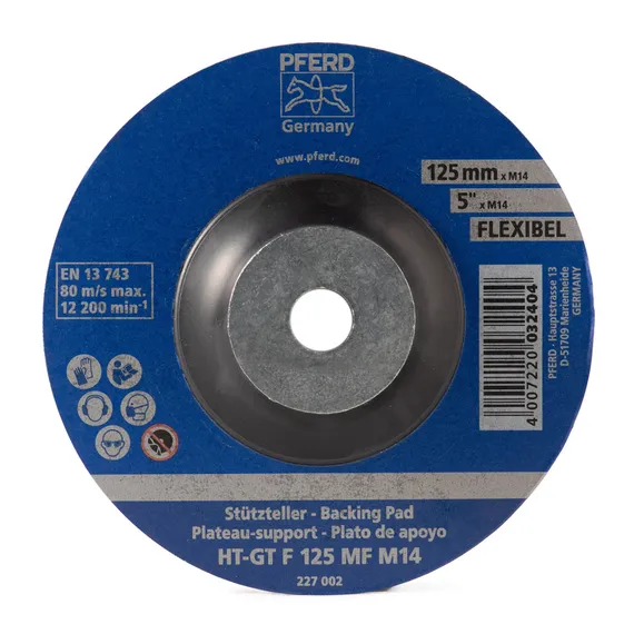 Оправка для фибровых кругов HT-GT125 MF M14 PFERD 44890210