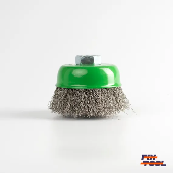 Щетка чашечная 75xМ14 Fix Inox ворс нержавеющая сталь L912267