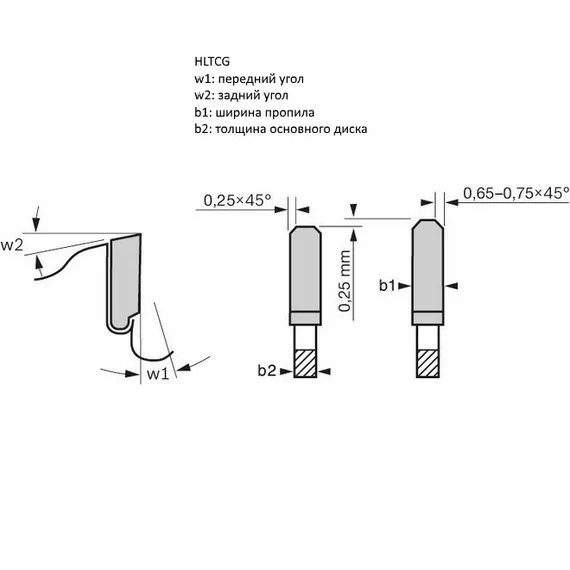 Пильный диск по стали Bosch 305 x 25,4 x 2,6 мм T60