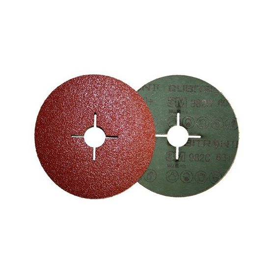 27740 Круг фибровый 3M Cubitron II 982C P60 180 мм х 22 мм - 25 шт/уп №1