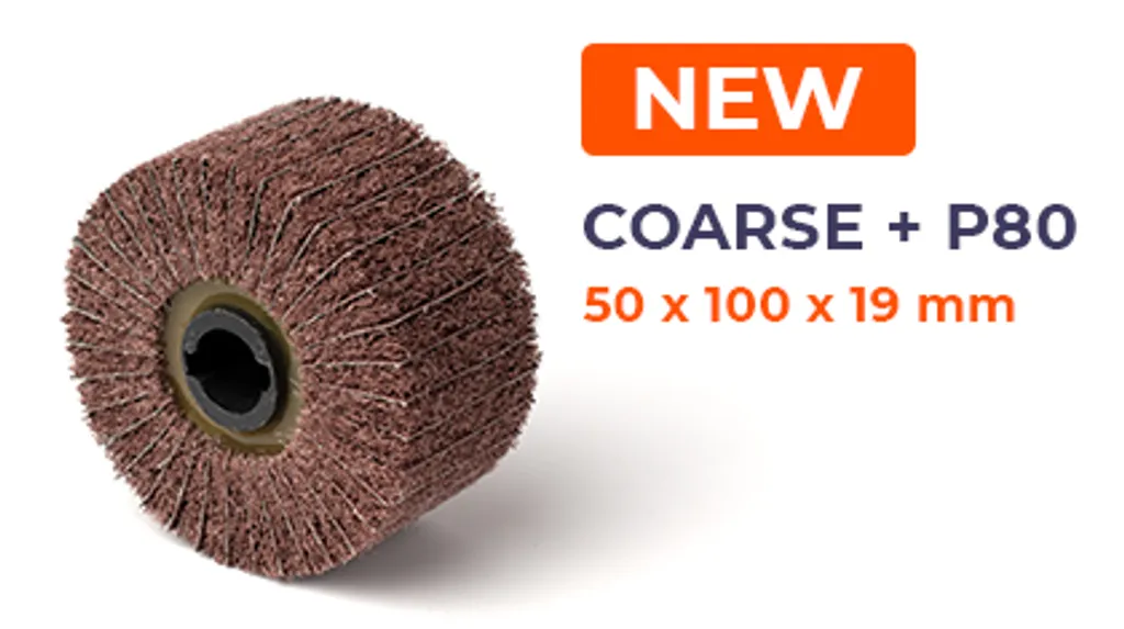 Новинка: Комбинированный валик Fix-Tool Coarse + P80: сатинирование в один этап