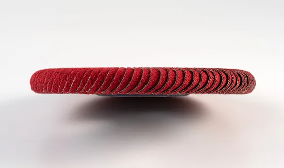 Круг лепестковый веерный PFERD PFR 125x22 L CO60 SGP CURVE STEELOX 790182