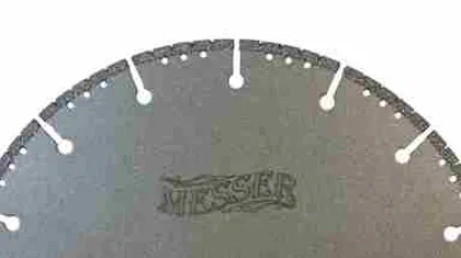 Алмазные диски по металлу MESSER F/M для болгарки