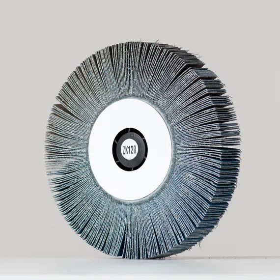 Круг лепестковый радиальный P120 125x20xМ14 ZK