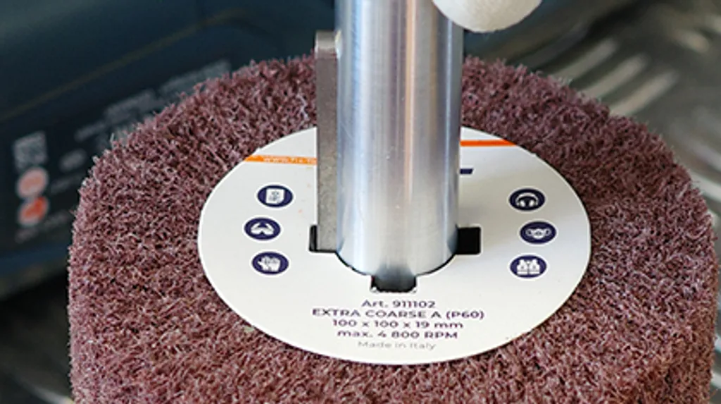 Установка шлифовального валика на УШМ: технический регламент Fix-Tool