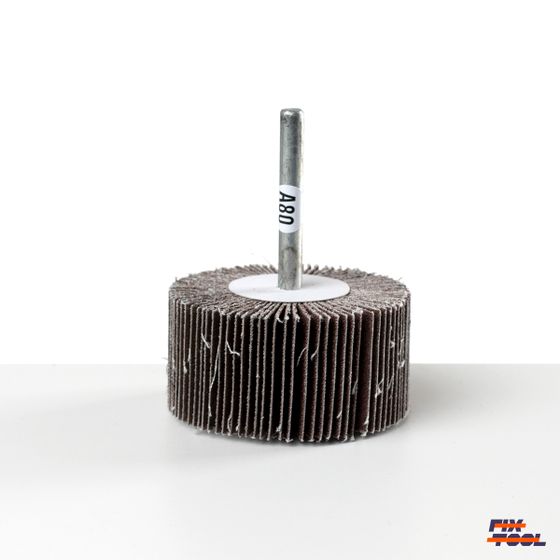 Головка лепестковая шлифовальная 60x30x6 мм Р80 №3 Головка лепестковая шлифовальная 60x30x6 мм Р80 №3