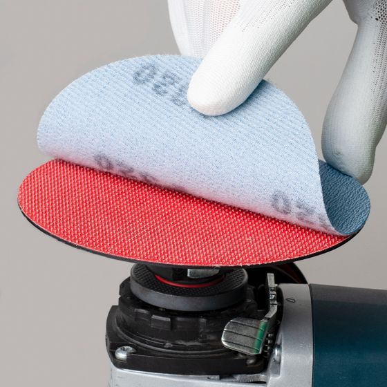 Шлифовальный круг на липучке 125 мм P120 FILM 50 шт./упак. №2