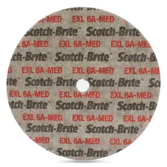 Нетканый прессованный круг ROXPRO 150х6х13мм 6A Medium