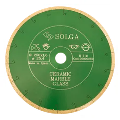 Алмазный диск по керамограниту 250х25,4 мм Solga Diamant CERAMICS MARBLE