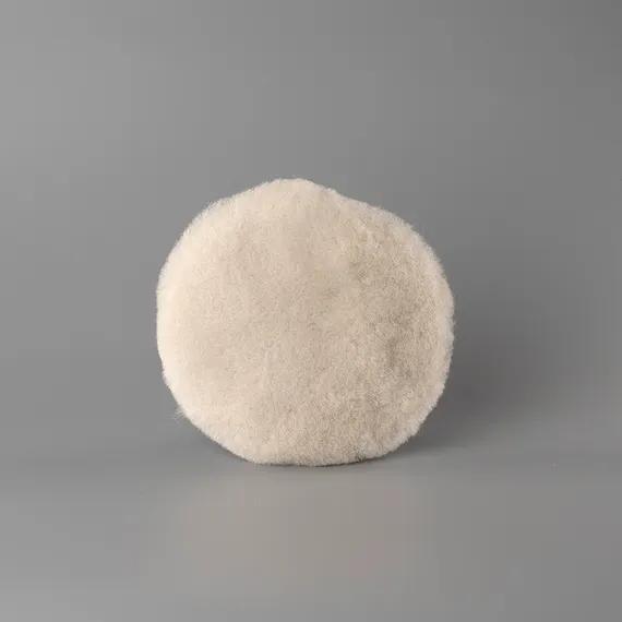 Полировальный диск Mirka из овечьей шерсти сторона шерсти