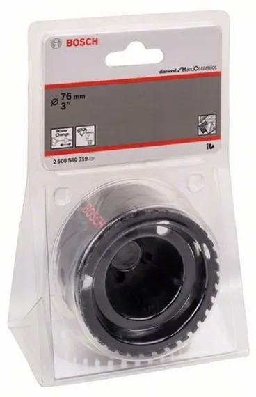 Алмазная коронка по керамограниту Bosch 76 мм - Diamond for Hard Ceramics 2608580319