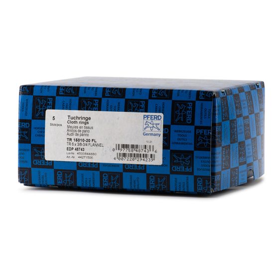 Круг полировальный текстильный TR 150x10x20 мм FL PFERD фланель (очень мягкий) №3 Круг полировальный текстильный TR 150x10x20 мм FL PFERD фланель (очень мягкий) №3