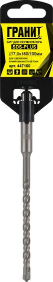 Бур по бетону SDS-Plus 7,0х160/100 "Гранит" №2 Бур по бетону SDS-Plus 7,0х160/100 "Гранит" №2