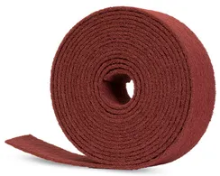 Скотч брайт TAF рулон красный 115 мм x 10 м Very Fine