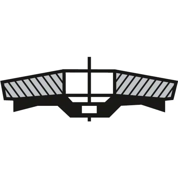 Конический лепестковый круг