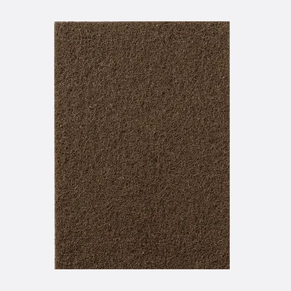 Скотч брайт FB лист коричневый 158 мм x 224 мм Extra Fine