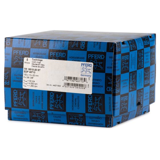 Круг сизалевый TR 150х10х20 мм ST PFERD грубое предварительное полирование №4