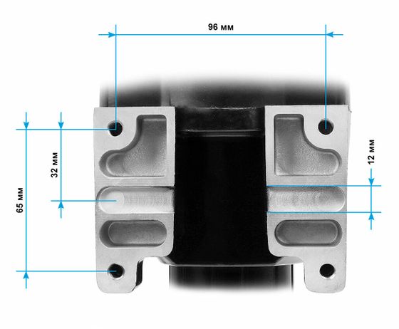 Двигатель алмазного бурения MESSER DM250E 260мм 4 кВт, 750 об/мин, с PRCD №2 Двигатель алмазного бурения MESSER DM250E 260мм 4 кВт, 750 об/мин, с PRCD №2