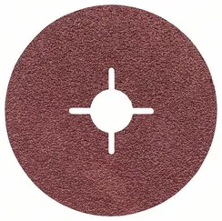 Фибровый круг 125 мм P36 по металлу - 25 шт/уп