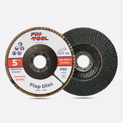 Круг лепестковый торцевой 125x22 мм Fix-Tool Z P60 INOX