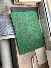 Скотч брайт FB лист зеленый 158 мм x 224 мм General Purpose P280 №1