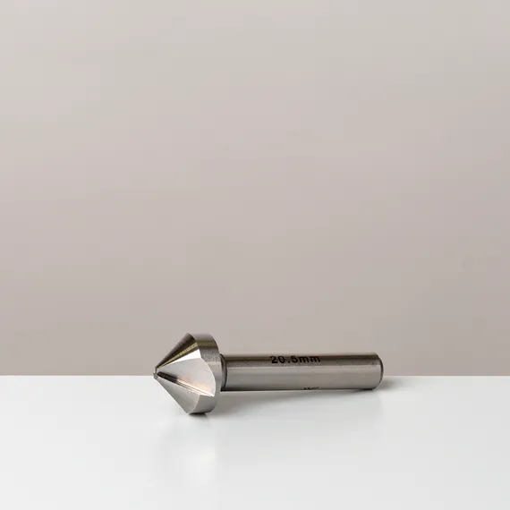 Зенковка по металлу 20,5х63х10 HSS цилиндрический хвостовик