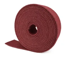 Скотч брайт FLEXOVIT рулон красный 200 мм x 10 м Coarse