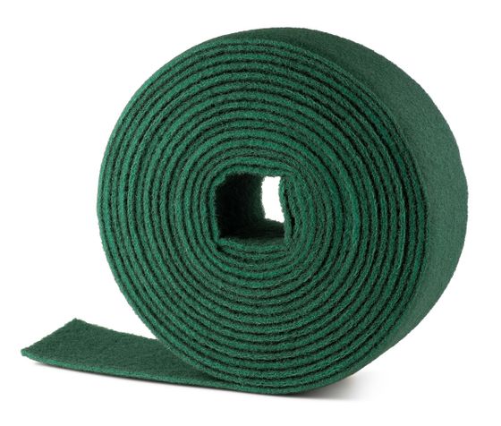 Скотч брайт MIRKA Mirlon рулон зеленый 115 мм x 10 м General Purpose №2