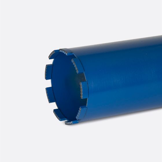 Коронка для алмазного бурения 28 мм L500 1 /2" кольцевой сегмент №2 Коронка для алмазного бурения 28 мм L500 1 /2" кольцевой сегмент №2