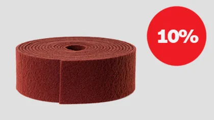 Успейте купить рулоны скотч брайт со скидкой 10%