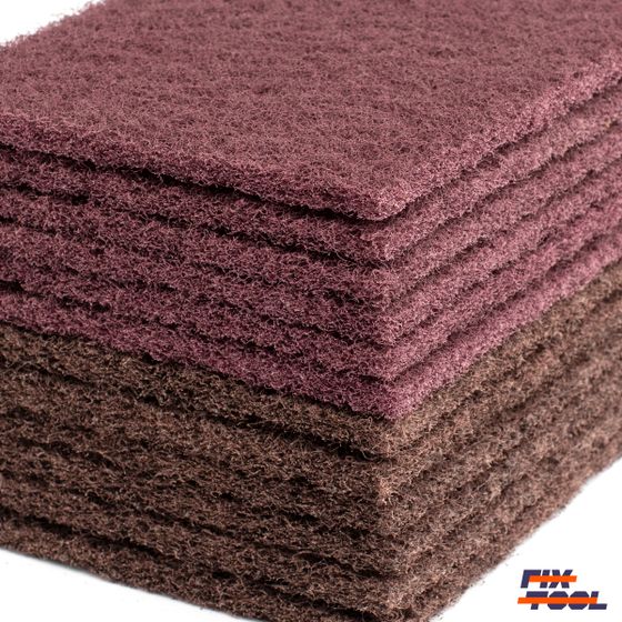 Набор листов скотч брайт Fix-Tool №3 Medium и Medium Soft №2