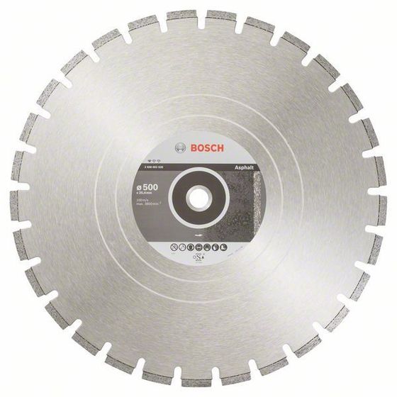Алмазный диск Bosch Standard for Asphalt 500х25,4 мм 2608602628