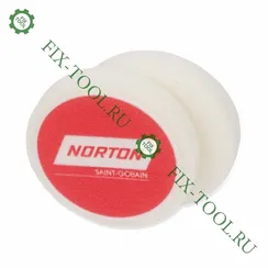 Круг полировальный NORTON  150х30 мм белый