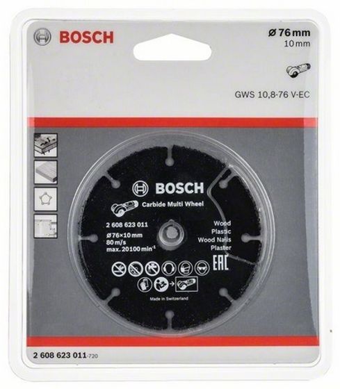 Диск Bosch 76 мм Multi Wheel 2608623011 №2 Диск Bosch 76 мм Multi Wheel 2608623011 №2