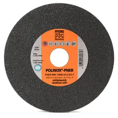 Круг прессованный нетканый PNER-MW 150х6х25,4 SIC F