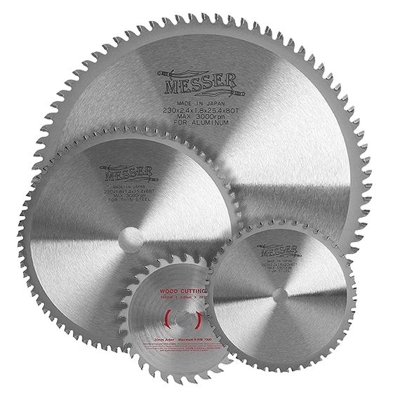 Пильный диск по нержавеющей стали Messer 230 х 25,4 x 1,8 мм T60 №1