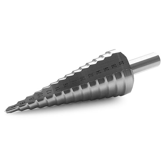 Ступенчатое сверло Messer 4-30 мм 14 ступеней №1