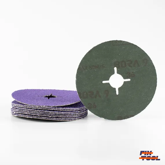 Круг фибровый Bora 9 P36 125 обратна сторона