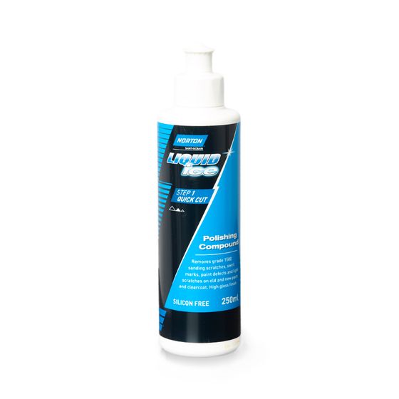 Полировальная паста Norton Liquid Ice - Quick Cut 250 ml №1