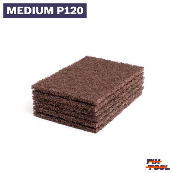 Набор листов скотч брайт Fix-Tool №3 Medium и Medium Soft №3