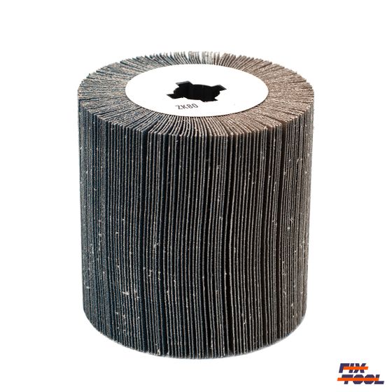 Шлифовальный валик 100x100x19 Fix-Tool Zirconia P80 №2