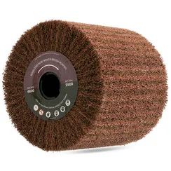 Шлифовальный валик 110x100x19 мм RoxelPro нетканый Coarse A (P80)