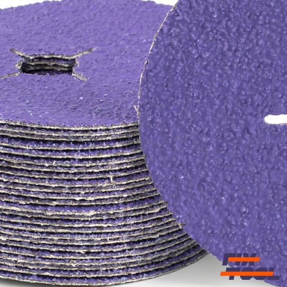 Круг фибровый Bora 9 P36 125 мм х 22 мм - 25 шт/уп №5