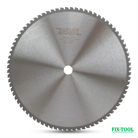 Твердосплавный диск по металлу 355х25,4 мм Messer 10-40-356