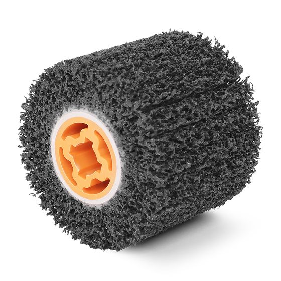 Шлифовальный валик 120х100х19 мм Messer нетканый Extra Coarse S (P40) №1