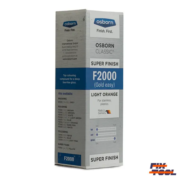 Паста полировальная Osborn F2000 оранжевая