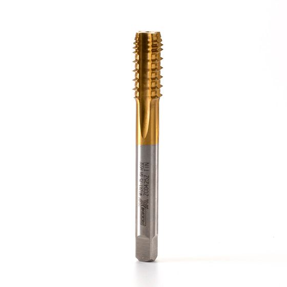 Метчик шахматный M12х1,75 (HSS-E + TIN) 6H,R, машинный №1
