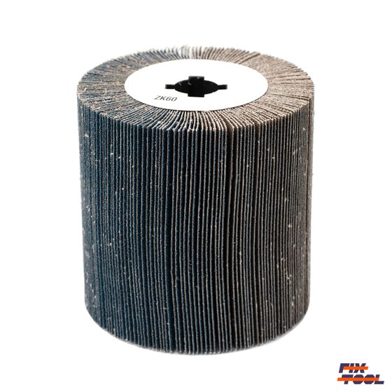 Шлифовальный валик 100x100x19 Fix-Tool Zirconia P60 №2