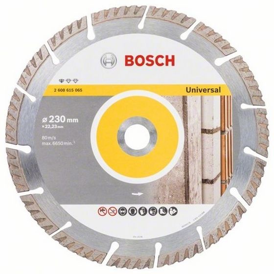 Алмазный диск Bosch Standard for Universal 230x22,23 мм 2608615065